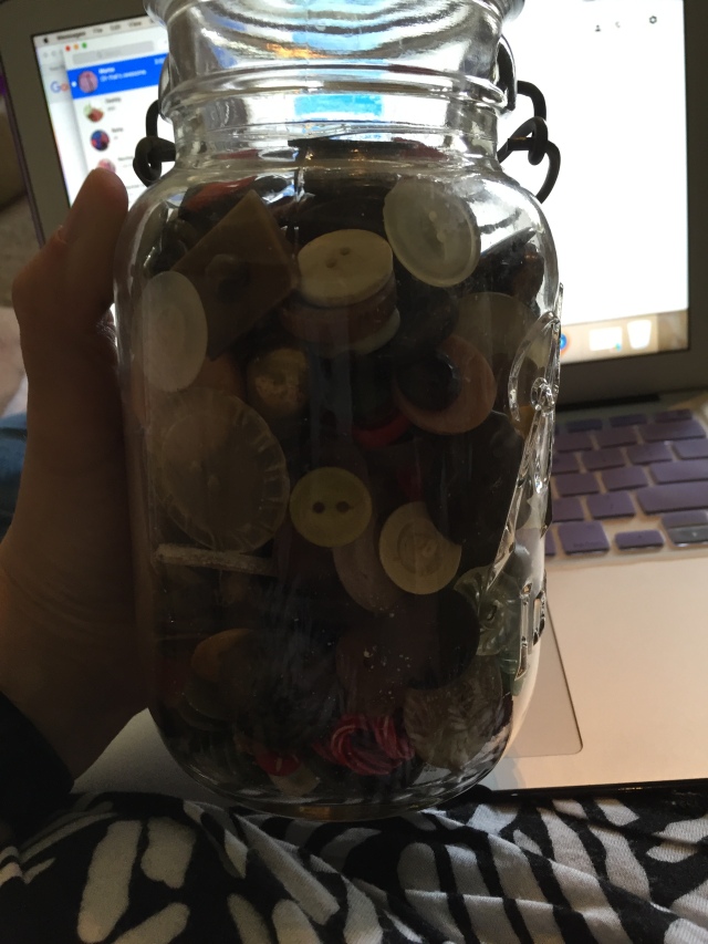 Jar of Old Buttons