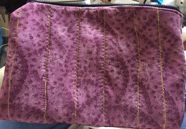 Quilted Zipper Bag
